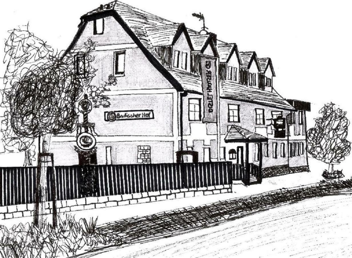 Landgasthaus Badischer Hof Grossrinderfeld Eksteriør billede